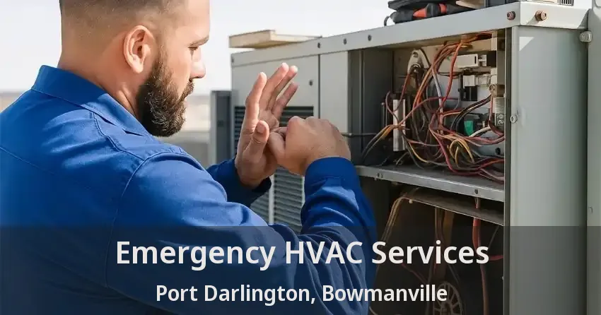 Emergency HVAC Services Port Darlington, Bowmanville - ON