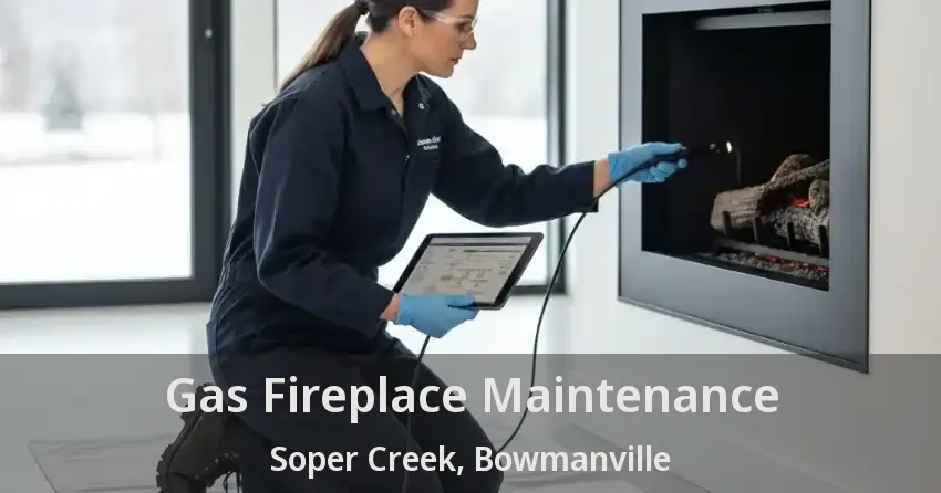 Gas Fireplace Maintenance Soper Creek, Bowmanville - ON