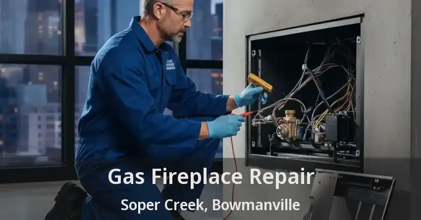 Gas Fireplace Repair Soper Creek, Bowmanville - ON