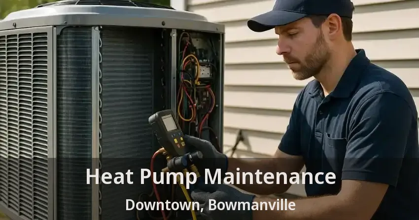 Heat Pump Maintenance Downtown, Bowmanville - ON