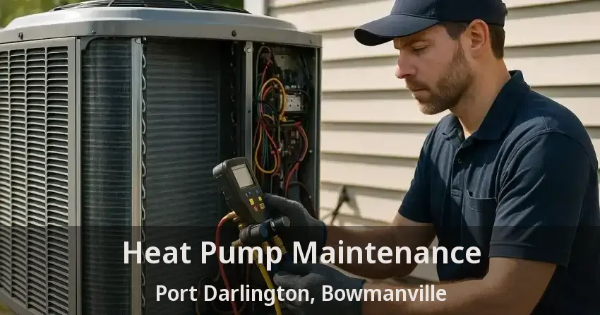 Heat Pump Maintenance Port Darlington, Bowmanville - ON