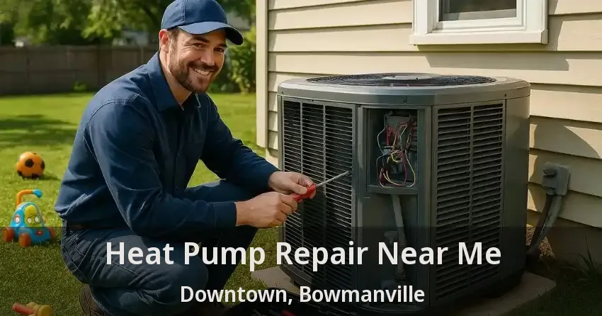 Heat Pump Repair Near Me Downtown, Bowmanville - ON