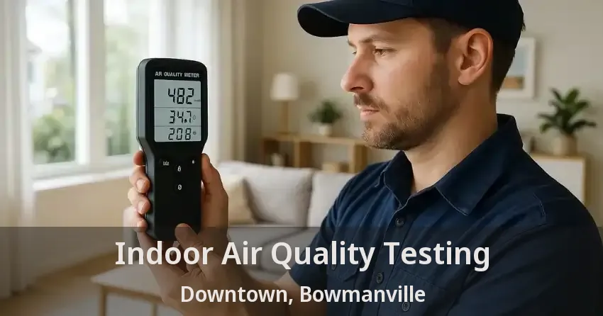 Indoor Air Quality Testing Downtown, Bowmanville - ON