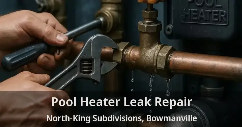 Pool Heater Leak Repair North-King Subdivisions, Bowmanville - ON