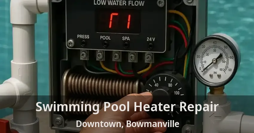 Swimming Pool Heater Repair Downtown, Bowmanville - ON
